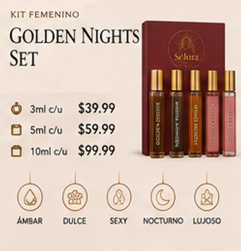 Golden Nights Set