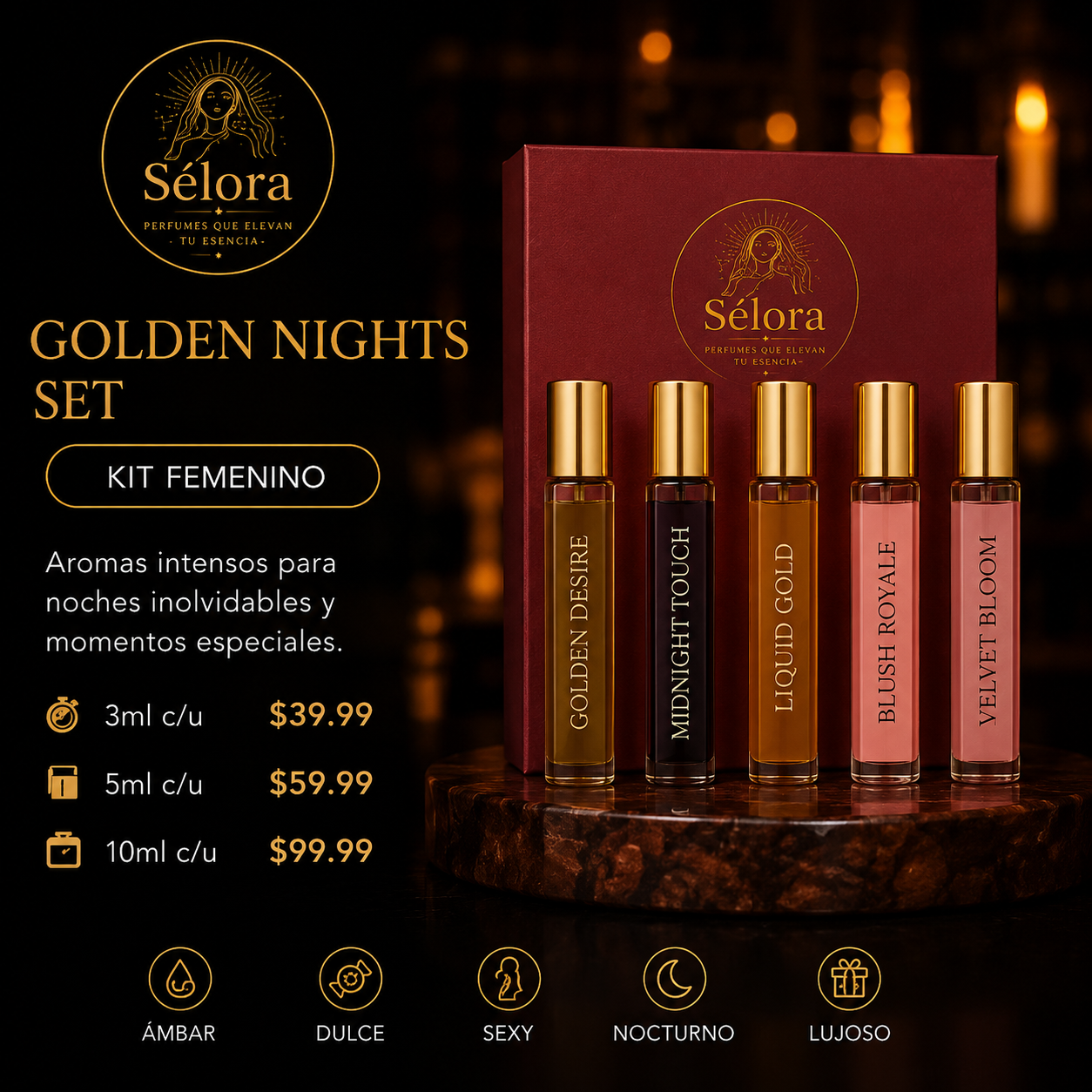Golden Nights Set